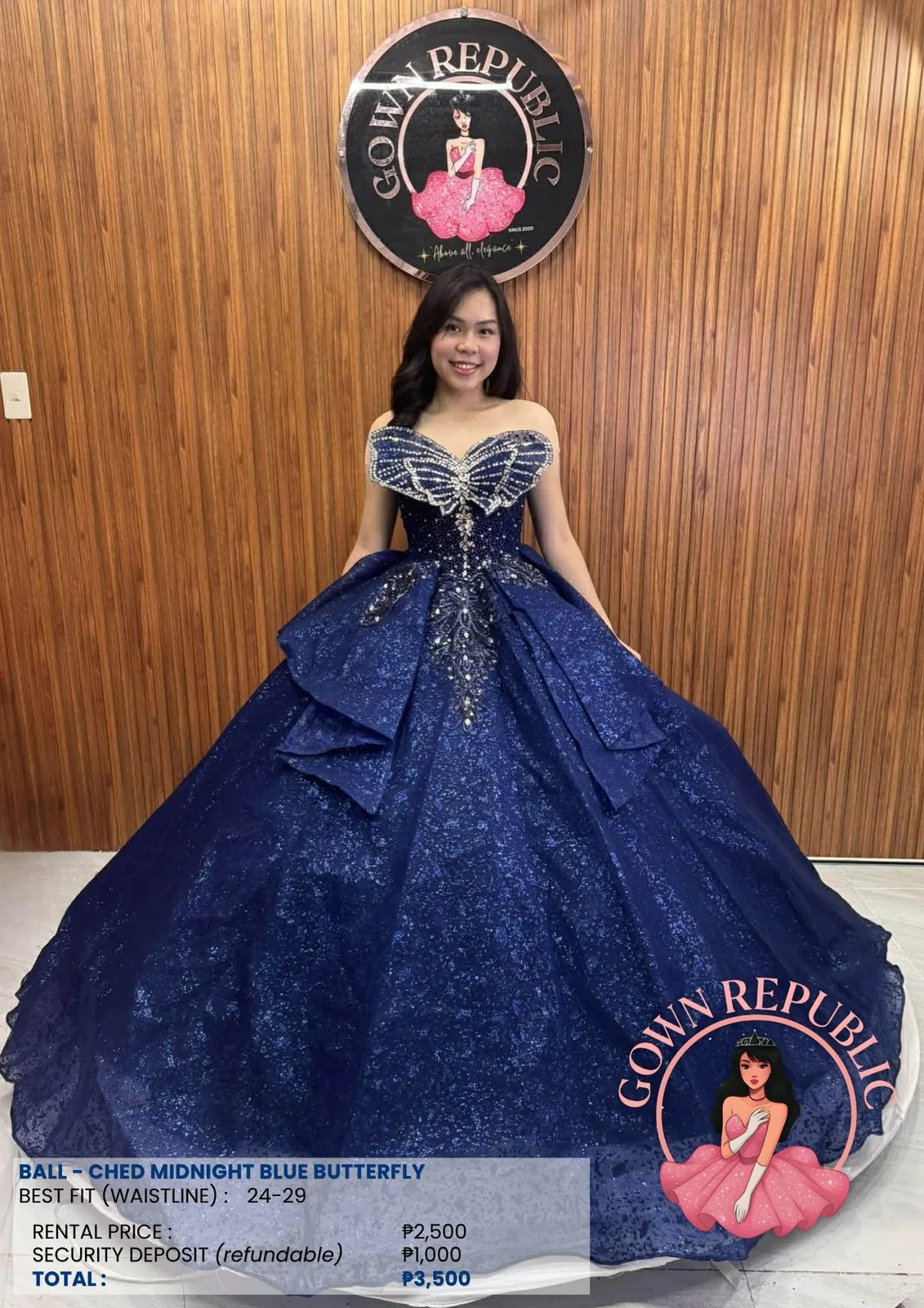 Ball Gowns: Blue 115